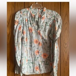 Free people Floral Print Women's Top